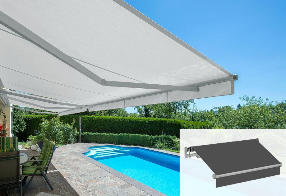 Imagebild LIDO Tragrohrmarkise